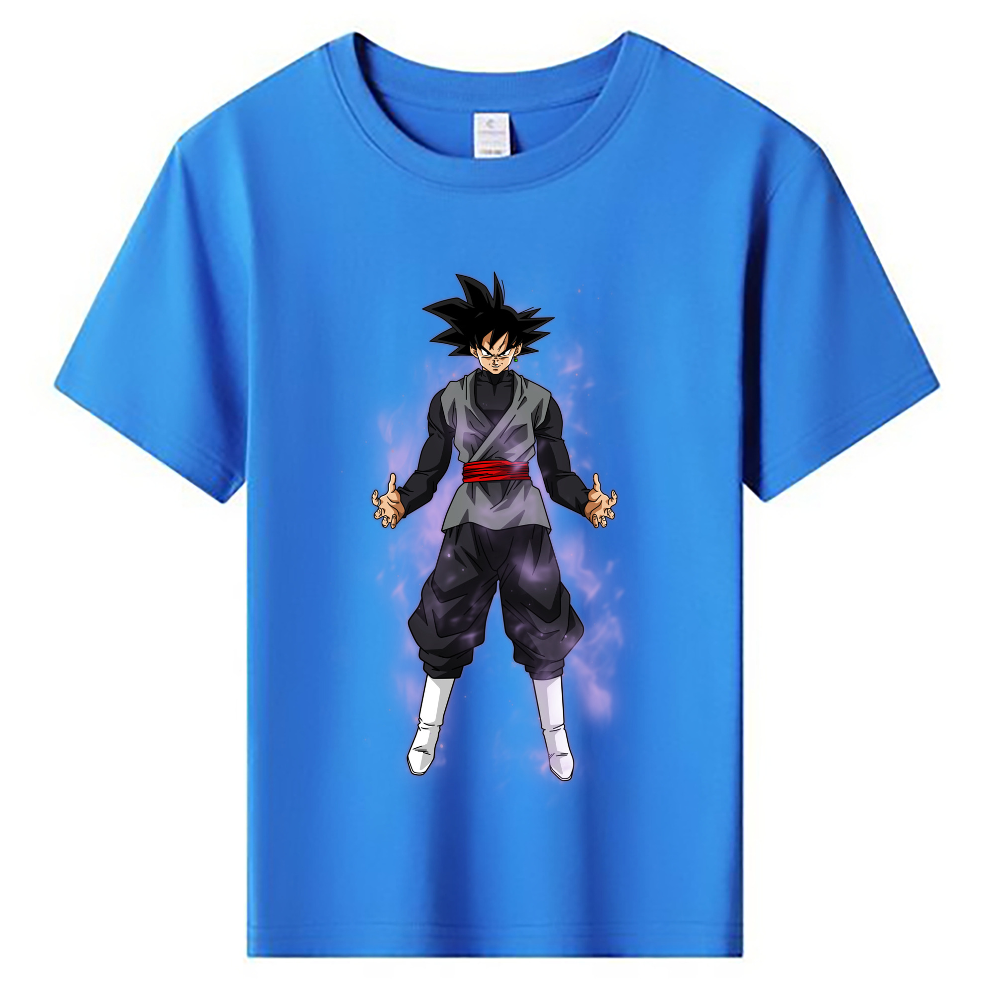 （画像用） ドラゴンボール ベジータ四世（Bejīta Yonsei）DRAGON BALL Vegeta IV 綿100％キッズTシャツ（フロントプリント）